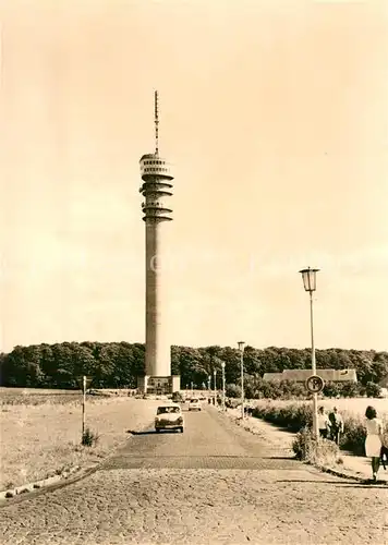 AK / Ansichtskarte Zippendorf Fersehturm Zippendorf