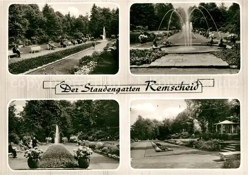 AK / Ansichtskarte Remscheid Staudengarten Remscheid