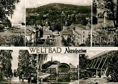 AK / Ansichtskarte Bad_Nauheim Kurhaus Saline Johaninisberg Bad_Nauheim