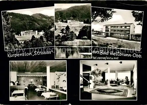 AK / Ansichtskarte Bad_Heilbrunn Kurpension Strauss Bad_Heilbrunn