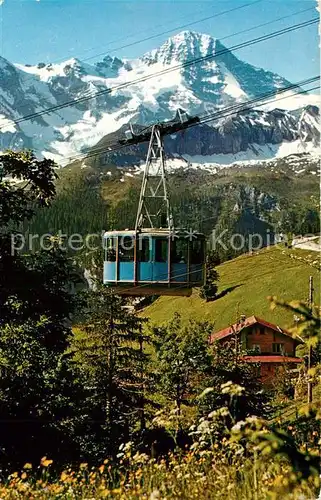 AK / Ansichtskarte Muerren_BE Schilthornbahn Breithorn Muerren_BE