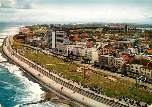 AK / Ansichtskarte Norderney_Nordseebad Fliegeraufnahme Norderney_Nordseebad