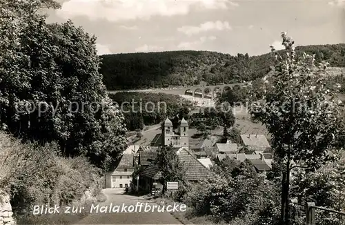 AK / Ansichtskarte Wiesensteig Malakoffbruecke  Wiesensteig