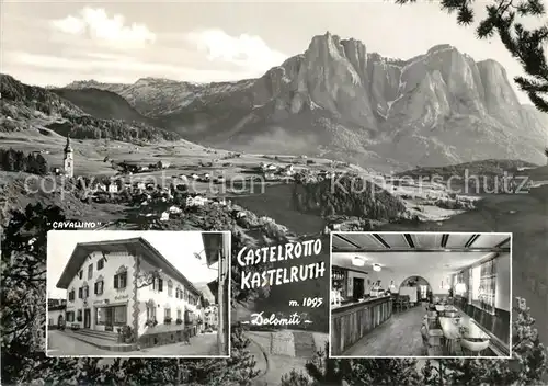 AK / Ansichtskarte Kastelruth_Suedtirol Cavallino  Kastelruth_Suedtirol