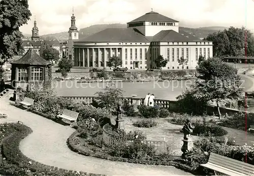 AK / Ansichtskarte Saarbruecken Stadttheater  Saarbruecken