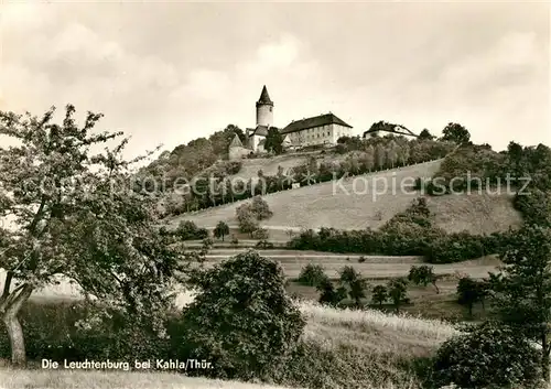 AK / Ansichtskarte Kahla_Thueringen Die Leuchtenburg Kahla_Thueringen