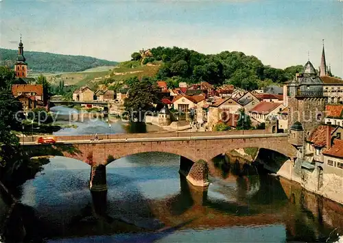 AK / Ansichtskarte Bad_Kreuznach Paulskirche und Kauzenburg Bad_Kreuznach