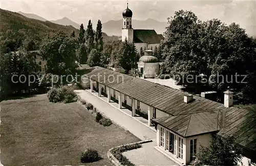 AK / Ansichtskarte Bad_Heilbrunn Wandelhalle Bad_Heilbrunn