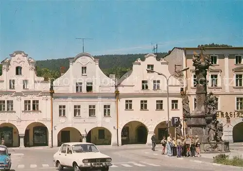 AK / Ansichtskarte Ladek_Zdroj Stadtpanorama Brunnen Ladek Zdroj