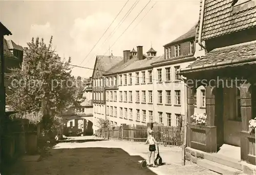 AK / Ansichtskarte Sebnitz Oberschule und Heimatmuseum Sebnitz