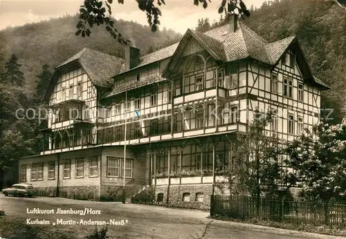 AK / Ansichtskarte Ilsenburg_Harz Kurheim Martin Anderson Nexoe Ilsenburg Harz