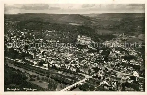 AK / Ansichtskarte Rudolstadt Fliegeraufnahme Rudolstadt