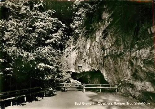 AK / Ansichtskarte Bad_Grund Iberger Tropfsteinhoehle  Bad_Grund