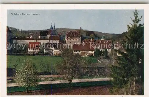 AK / Ansichtskarte Bebenhausen_Tuebingen Schloss Bebenhausen Tuebingen