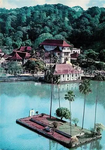 AK / Ansichtskarte Sri_Lanka Kandy Lake Sri_Lanka