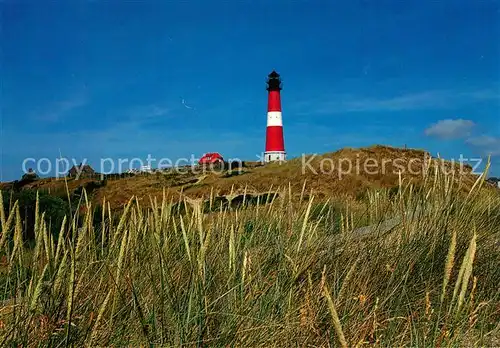 AK / Ansichtskarte Insel_Sylt Duenen Leuchtturm Insel_Sylt