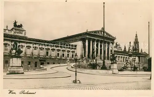 AK / Ansichtskarte Wien Parlament Wien