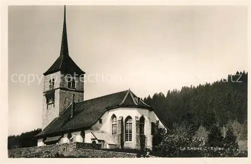 AK / Ansichtskarte La_Sagne_VD Eglise La_Sagne_VD