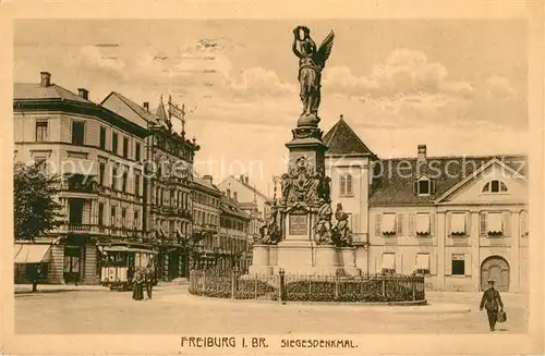 AK / Ansichtskarte Freiburg_Breisgau Siegesdenkmal Freiburg Breisgau