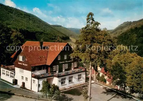 AK / Ansichtskarte Wiesensteig Albhotel Malakoff Wiesensteig