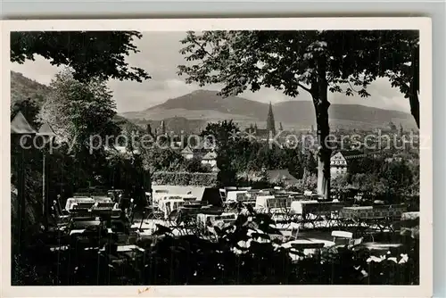 AK / Ansichtskarte Freiburg_Breisgau Panorama vom Jaegerstueble Freiburg Breisgau