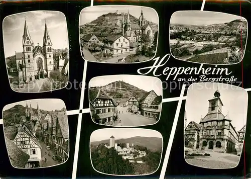 AK / Ansichtskarte Heppenheim_Bergstrasse  Heppenheim_Bergstrasse