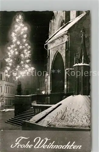 AK / Ansichtskarte Tuebingen Stiftskirche Weihnachten  Tuebingen