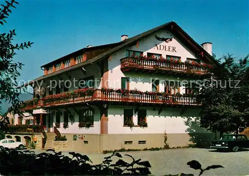 AK / Ansichtskarte Glottertal Gasthaus Adler Glottertal