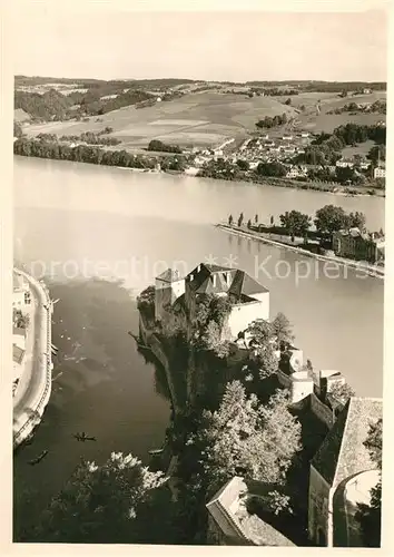 AK / Ansichtskarte Passau Zusammenfluss Donau Inn Ilz Passau