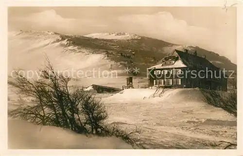 AK / Ansichtskarte Grand_Ballon Hotel Grand Ballon en hiver Grand Ballon