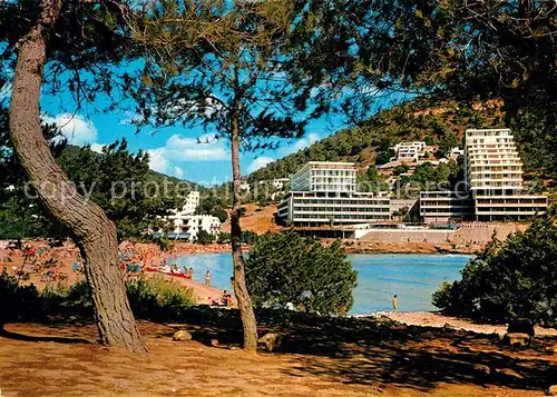 AK / Ansichtskarte Cala_Llonga Blick zum Strand mit Hotels Cala_Llonga