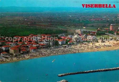 AK / Ansichtskarte Viserbella_di_Rimini Veduta aerea Viserbella_di_Rimini