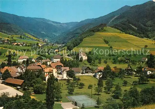 AK / Ansichtskarte Simonswaeldertal Panorama Kirche Simonswaeldertal