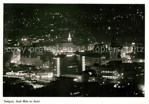 AK / Ansichtskarte Stuttgart Stadtmitte Stuttgart