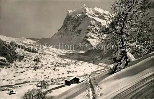 AK / Ansichtskarte Grindelwald Wetterhorn Grindelwald