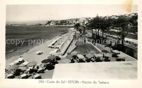 AK / Ansichtskarte Estoril Piscina do Tamariz Costa del Sol Estoril