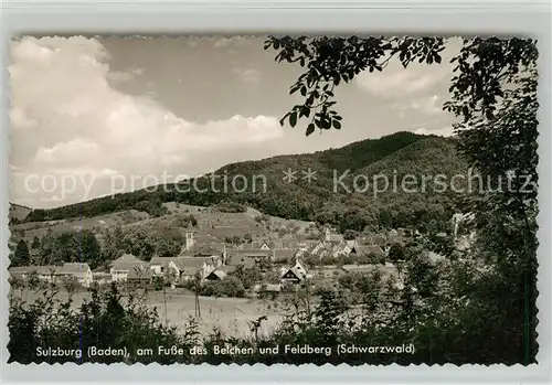 AK / Ansichtskarte Sulzburg_Freiburg Panorama Sulzburg Freiburg