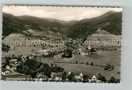 AK / Ansichtskarte Simonswaeldertal Panorama Simonswaeldertal