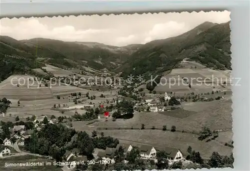 AK / Ansichtskarte Simonswaeldertal Panorama Kirche Simonswaeldertal