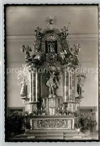 AK / Ansichtskarte Altsimonswald Altar Kirche Altsimonswald