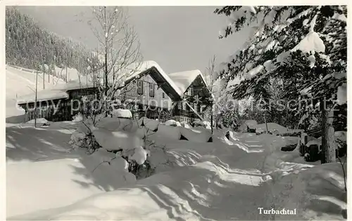 AK / Ansichtskarte Turbachtal Winteridyll Turbachtal