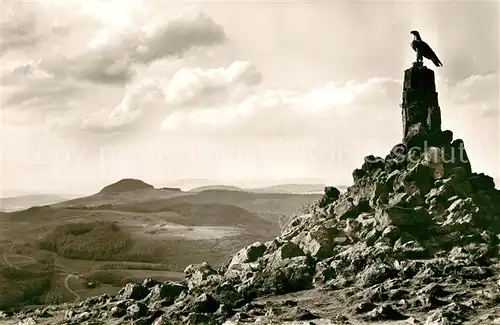 AK / Ansichtskarte Wasserkuppe_Rhoen Fliegerdenkmal Wasserkuppe Rhoen