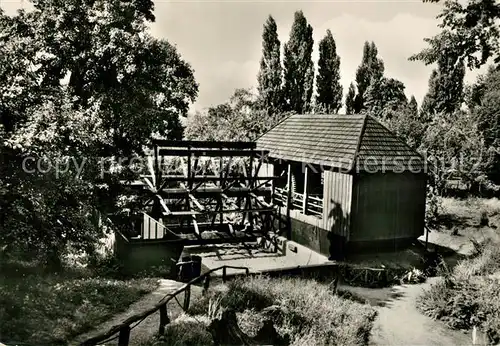 AK / Ansichtskarte Bad_Dueben Schiffmuehle Burggarten Bad_Dueben