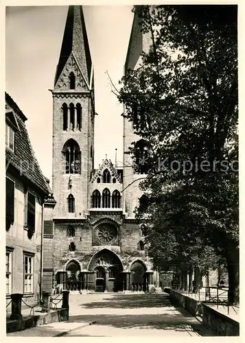 AK / Ansichtskarte Halberstadt Dom Halberstadt