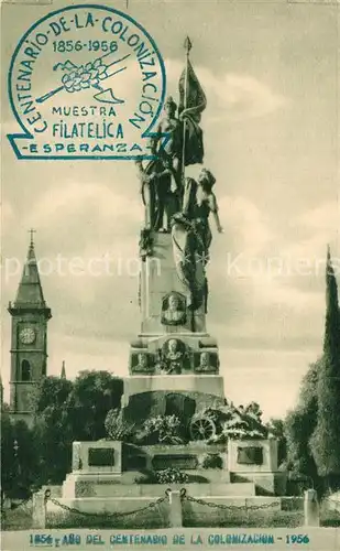 AK / Ansichtskarte Buenos_Aires Monumento a la Agricultura Centenario de la Colonizacion Buenos Aires