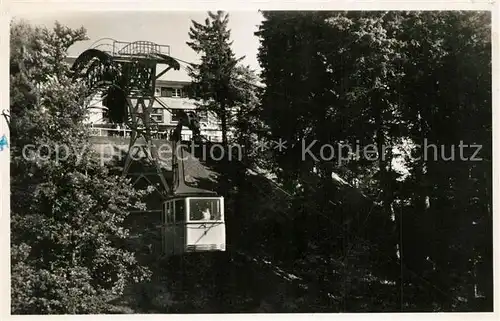 AK / Ansichtskarte Freiburg_Breisgau Schwebebahn auf den Schauinsland Bergstation Freiburg Breisgau