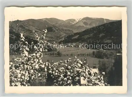 AK / Ansichtskarte Guenterstal_Freiburg mit Schauinslandblick Guenterstal_Freiburg