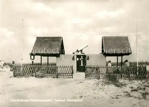 AK / Ansichtskarte Heringsdorf_Ostseebad_Usedom Von Ardenne Volkssternwarte  Heringsdorf_Ostseebad