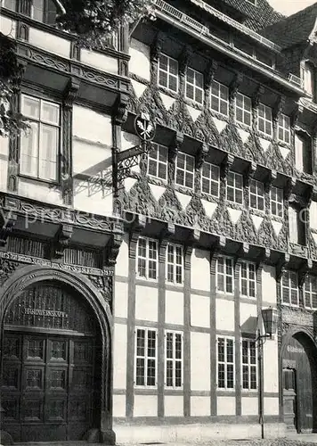 AK / Ansichtskarte Braunschweig Gildehaus am Burgplatz  Braunschweig