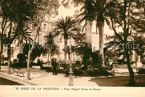 AK / Ansichtskarte Jerez_de_la_Frontera Plaza Miguel Primo de Rivera Jerez_de_la_Frontera